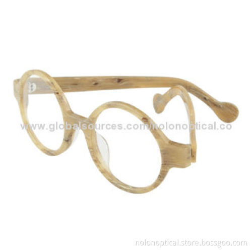 Round Asian Acetaet Optical Frame